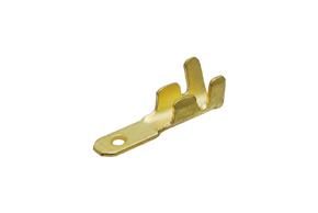 Zástrčka plochá neizolovaná 2,8 pro mm vodič 1,0 mm2