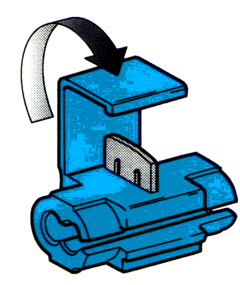 Rychlospojka - vodič do 2,5 mm - modrá