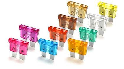 Pojistka nožová 7,5 A hnědá