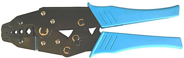 Kleště na lisování koaxiálních  koncovek RG 58,59,62,6...