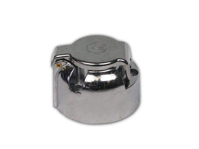 Zásuvka sedmipólová kovová 12 V