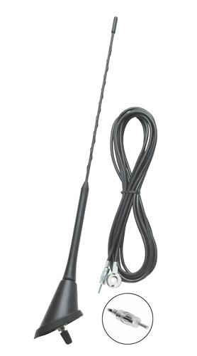 Anténa se svodem do zadní části střechy